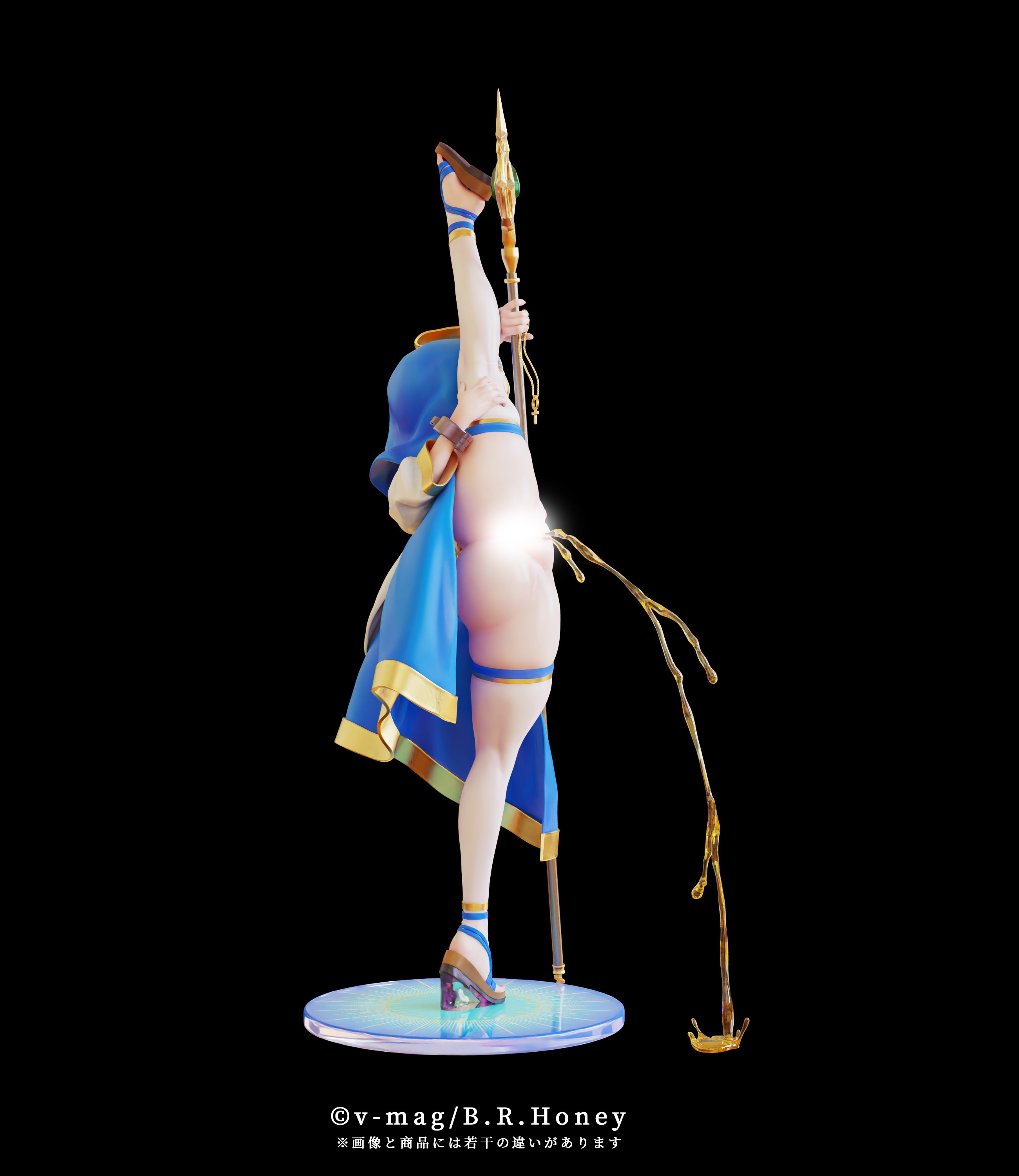 B.R. HONEY. CHARLOTTE THE SAINTESS - EXORCISM POSE 1/6 SCALE FIGURE NORMAL EDITION