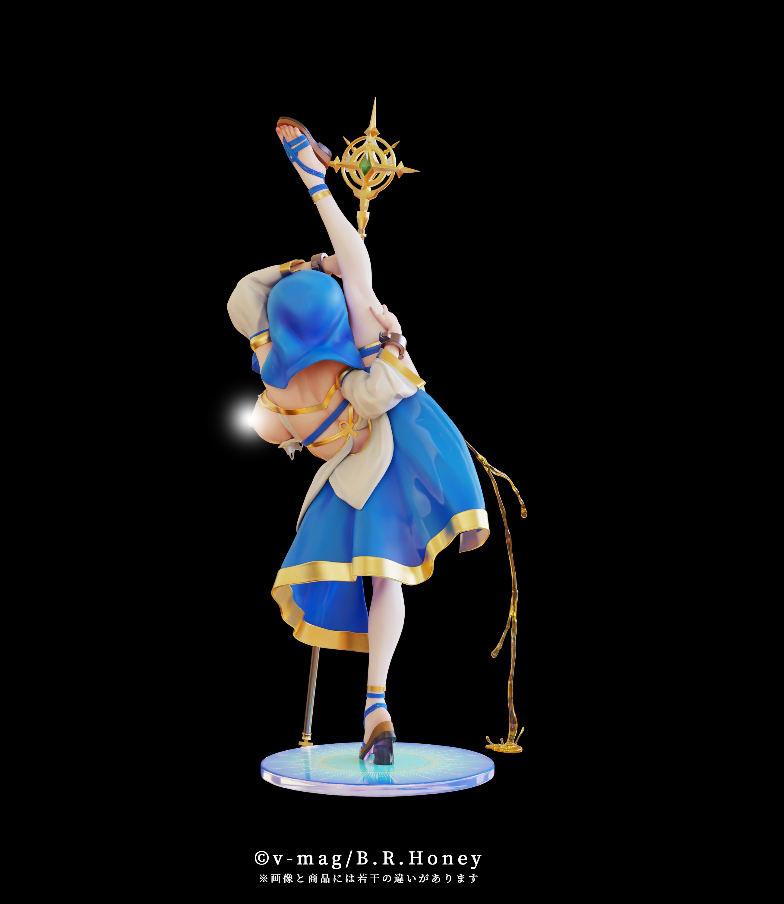 B.R. HONEY. CHARLOTTE THE SAINTESS - EXORCISM POSE 1/6 SCALE FIGURE NORMAL EDITION