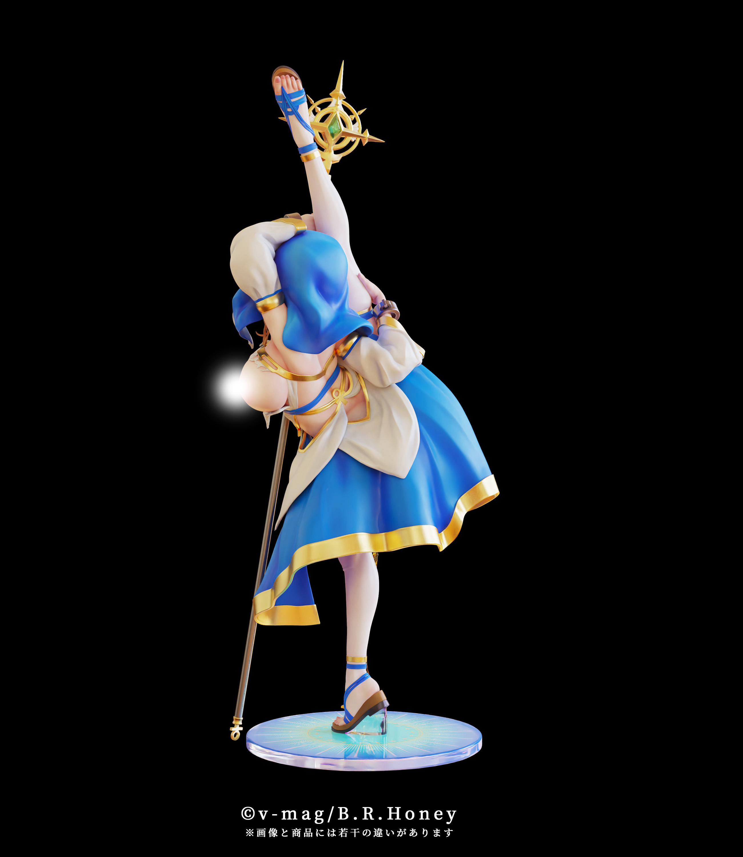B.R. HONEY. CHARLOTTE THE SAINTESS - EXORCISM POSE 1/6 SCALE FIGURE NORMAL EDITION