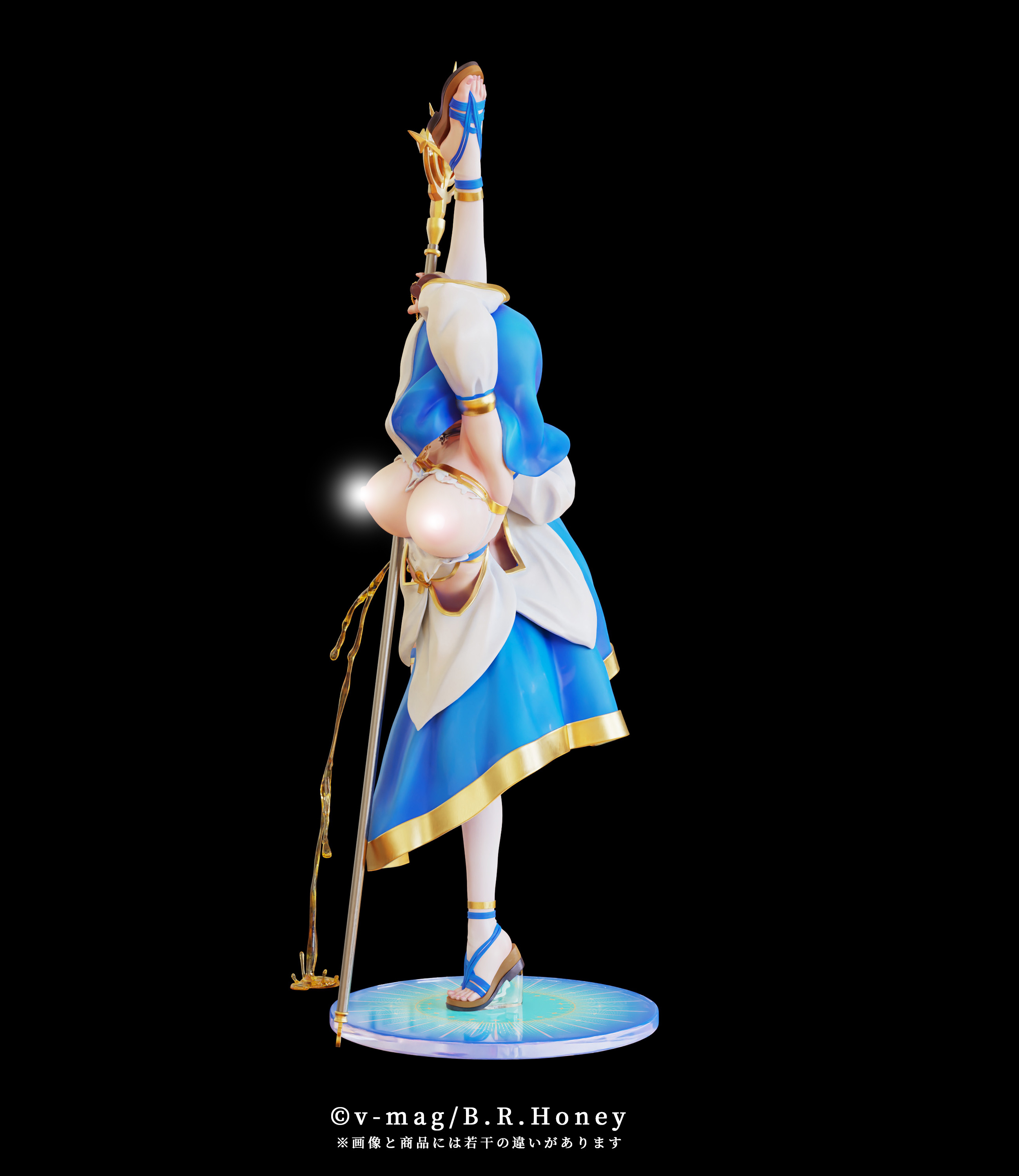 B.R. HONEY. CHARLOTTE THE SAINTESS - EXORCISM POSE 1/6 SCALE FIGURE NORMAL EDITION