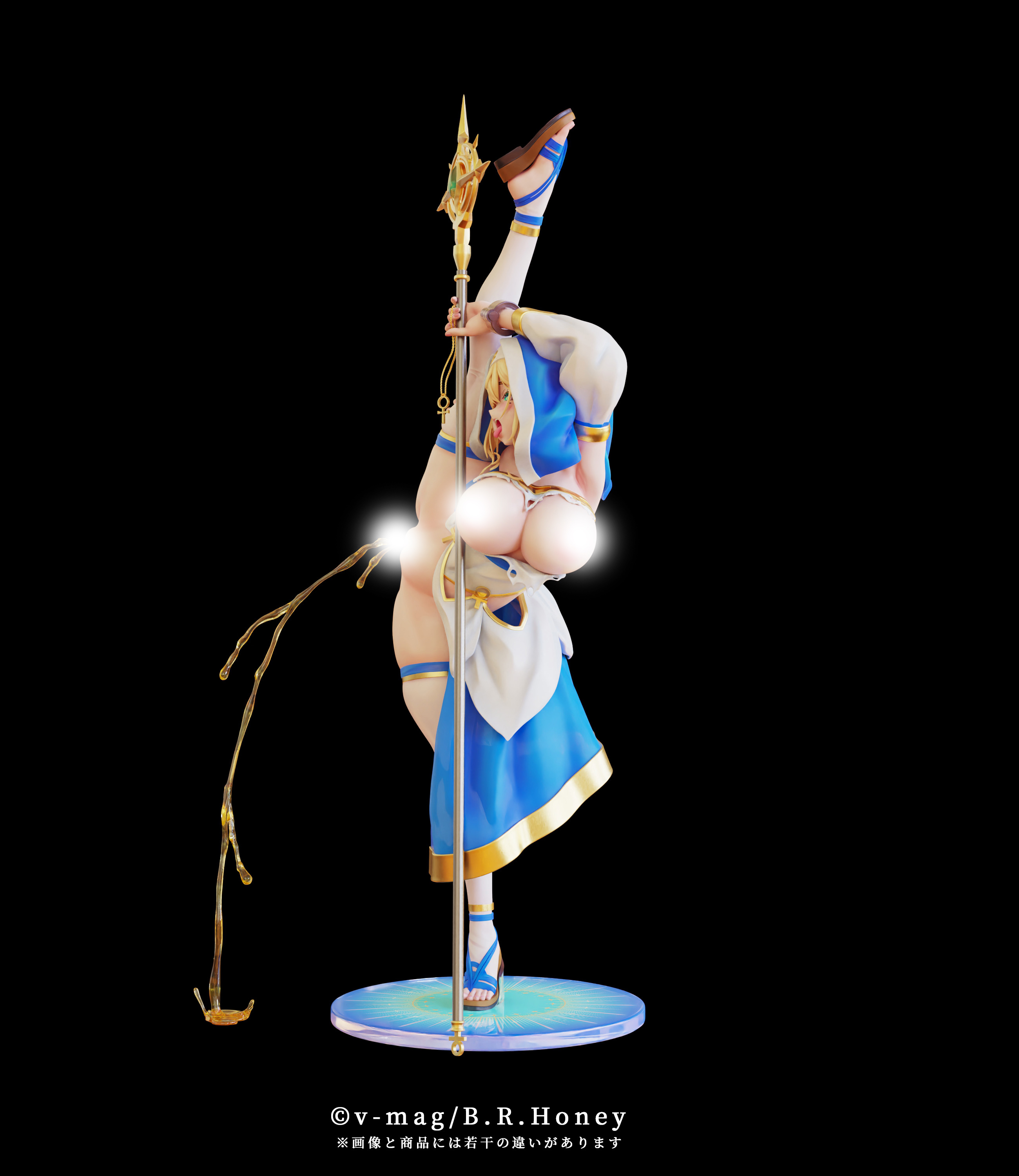 B.R. HONEY. CHARLOTTE THE SAINTESS - EXORCISM POSE 1/6 SCALE FIGURE NORMAL EDITION
