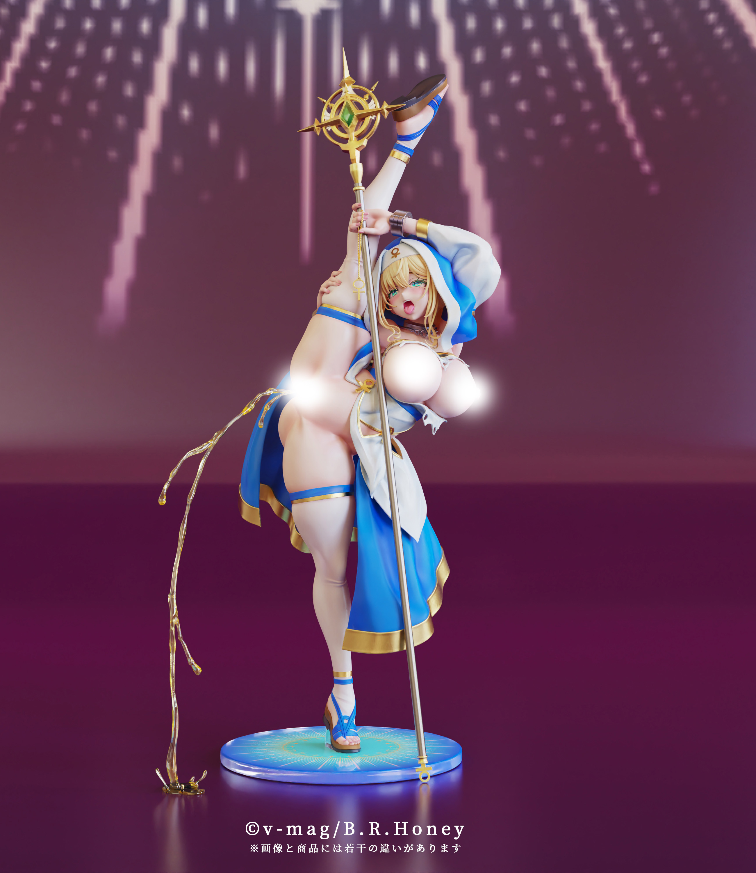 B.R. HONEY. CHARLOTTE THE SAINTESS - EXORCISM POSE 1/6 SCALE FIGURE NORMAL EDITION