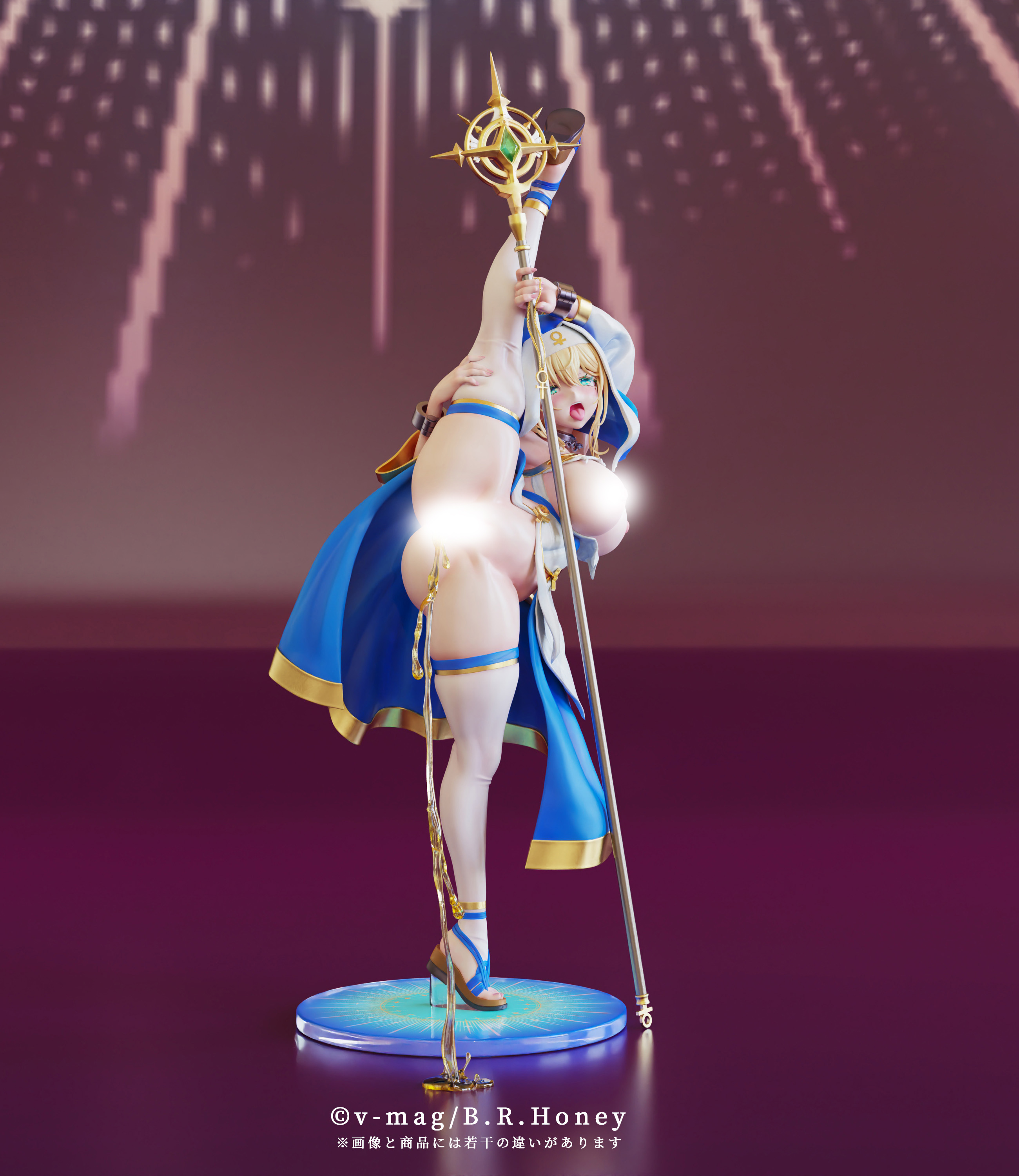 B.R. HONEY. CHARLOTTE THE SAINTESS - EXORCISM POSE 1/6 SCALE FIGURE NORMAL EDITION