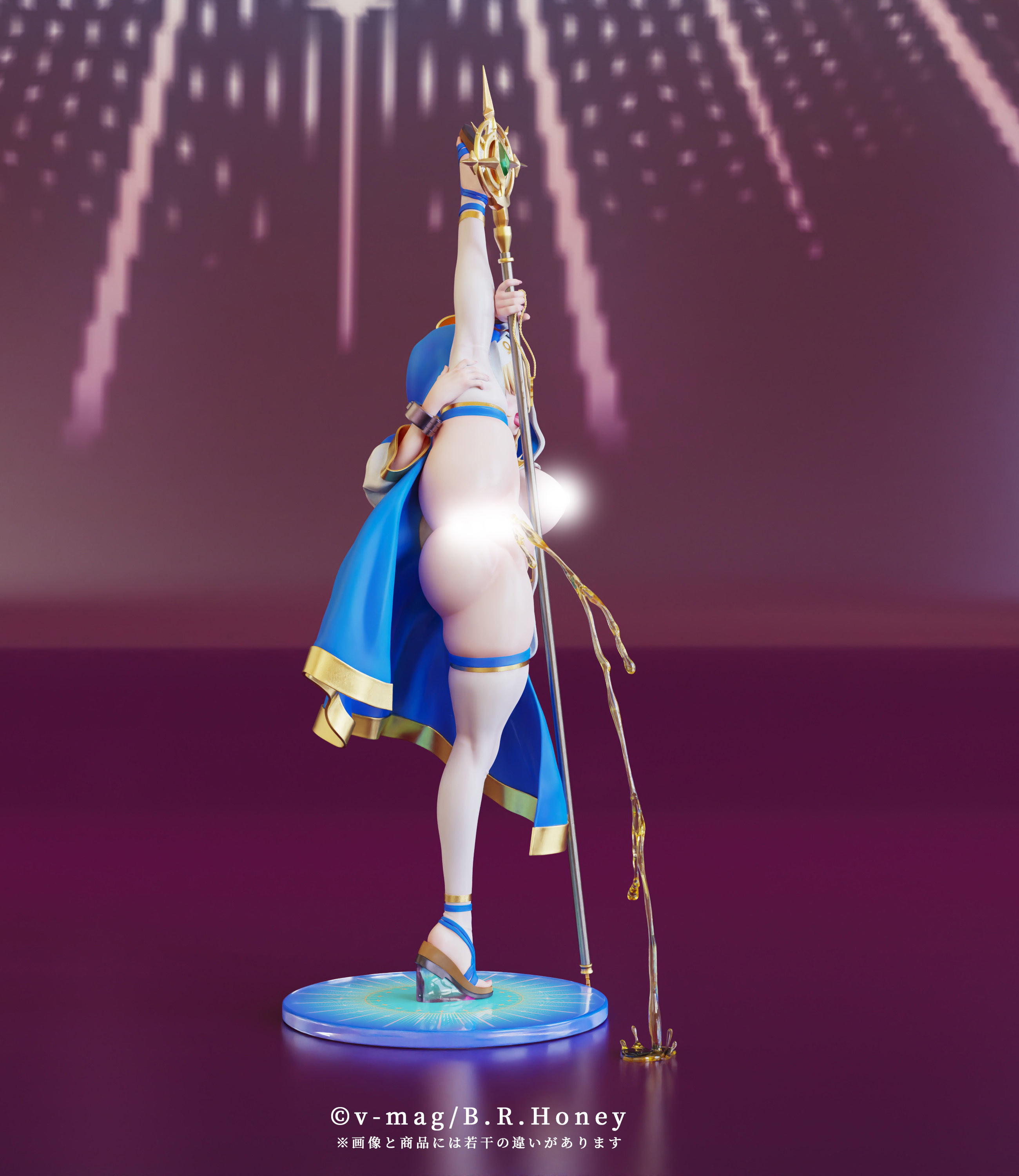 B.R. HONEY. CHARLOTTE THE SAINTESS - EXORCISM POSE 1/6 SCALE FIGURE NORMAL EDITION