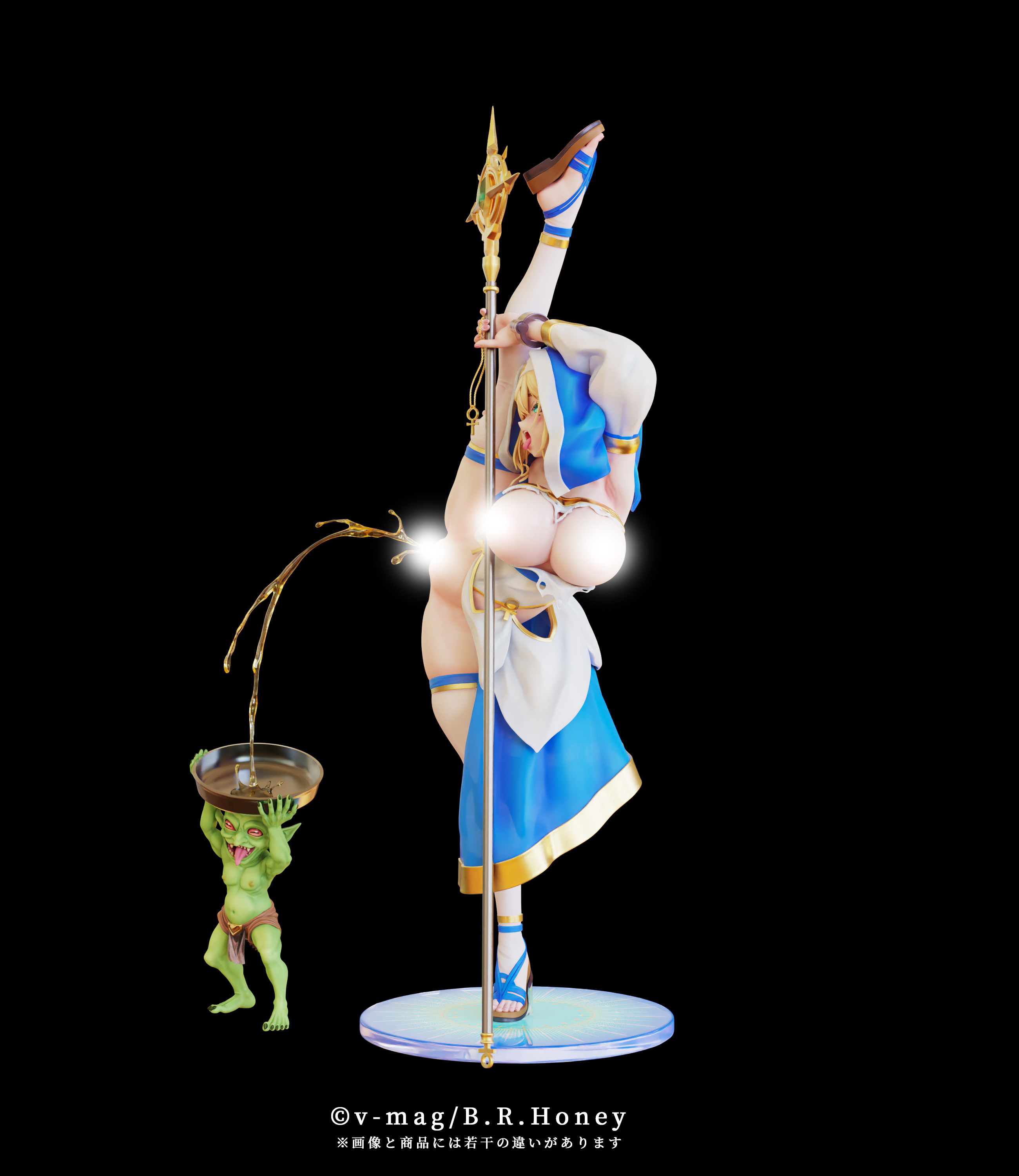 B.R. HONEY. CHARLOTTE THE SAINTESS - EXORCISM POSE 1/6 SCALE FIGURE BONUS EDITION