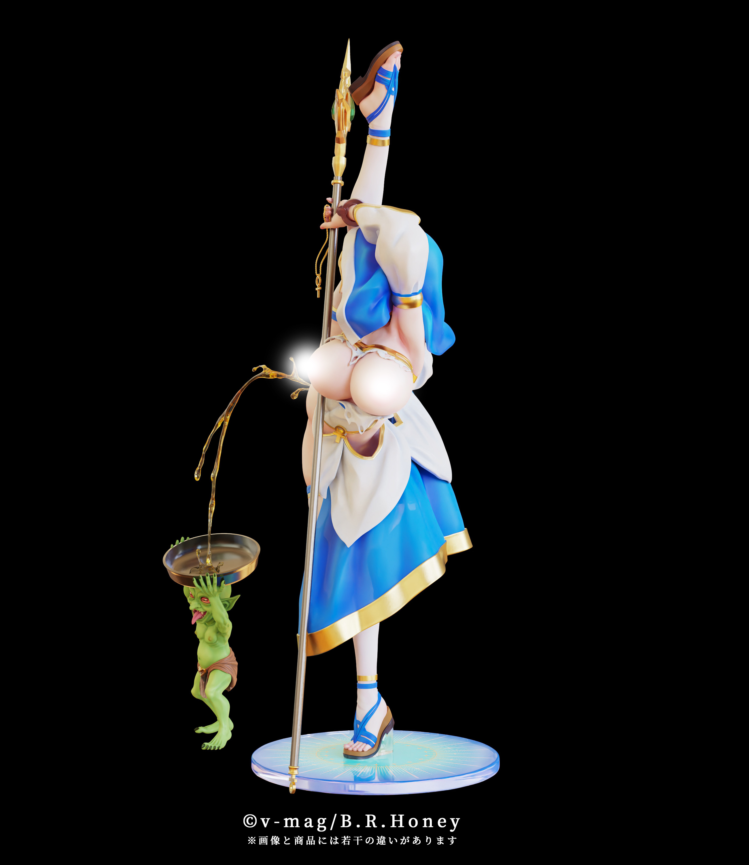 B.R. HONEY. CHARLOTTE THE SAINTESS - EXORCISM POSE 1/6 SCALE FIGURE BONUS EDITION