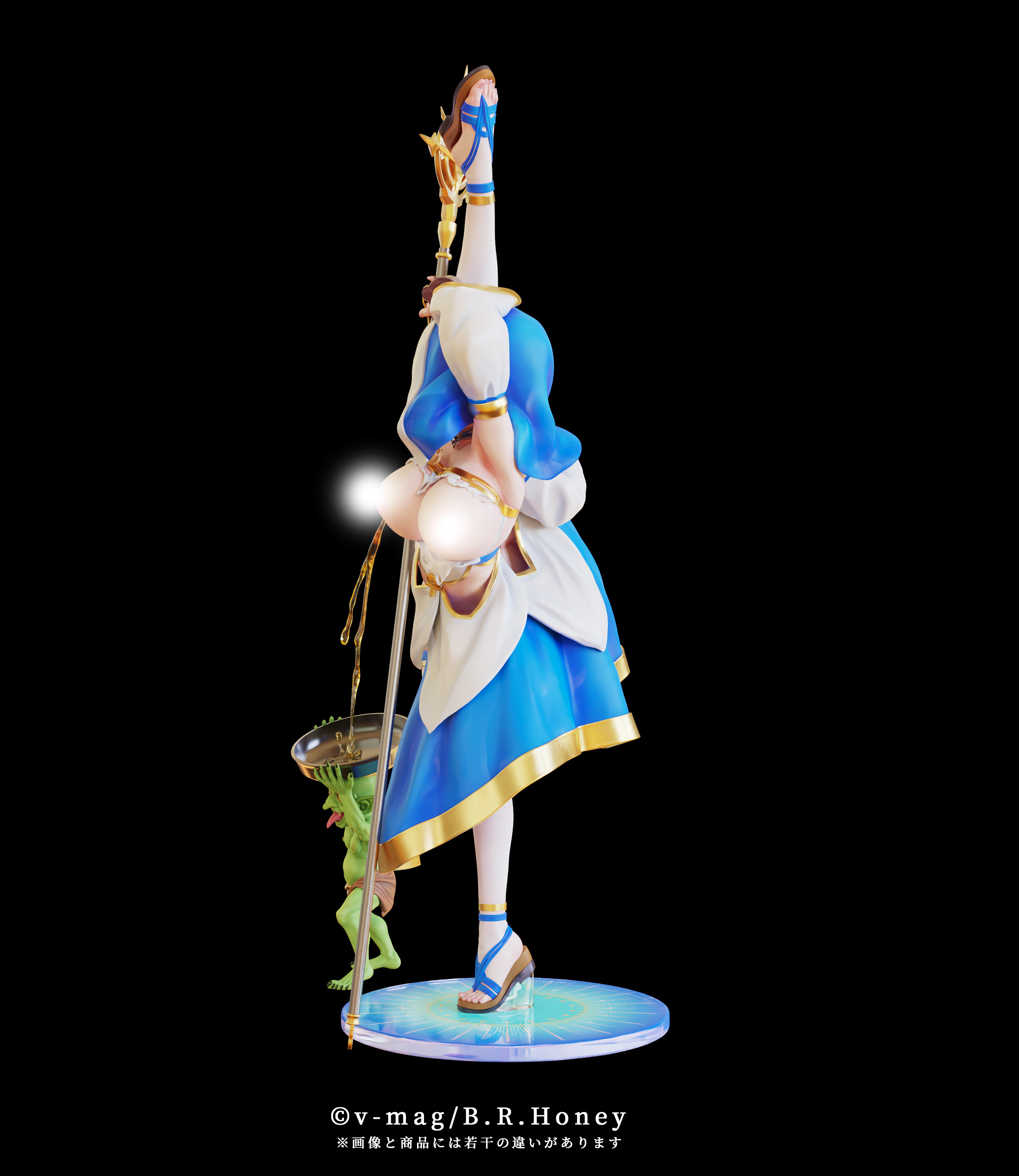 B.R. HONEY. CHARLOTTE THE SAINTESS - EXORCISM POSE 1/6 SCALE FIGURE BONUS EDITION
