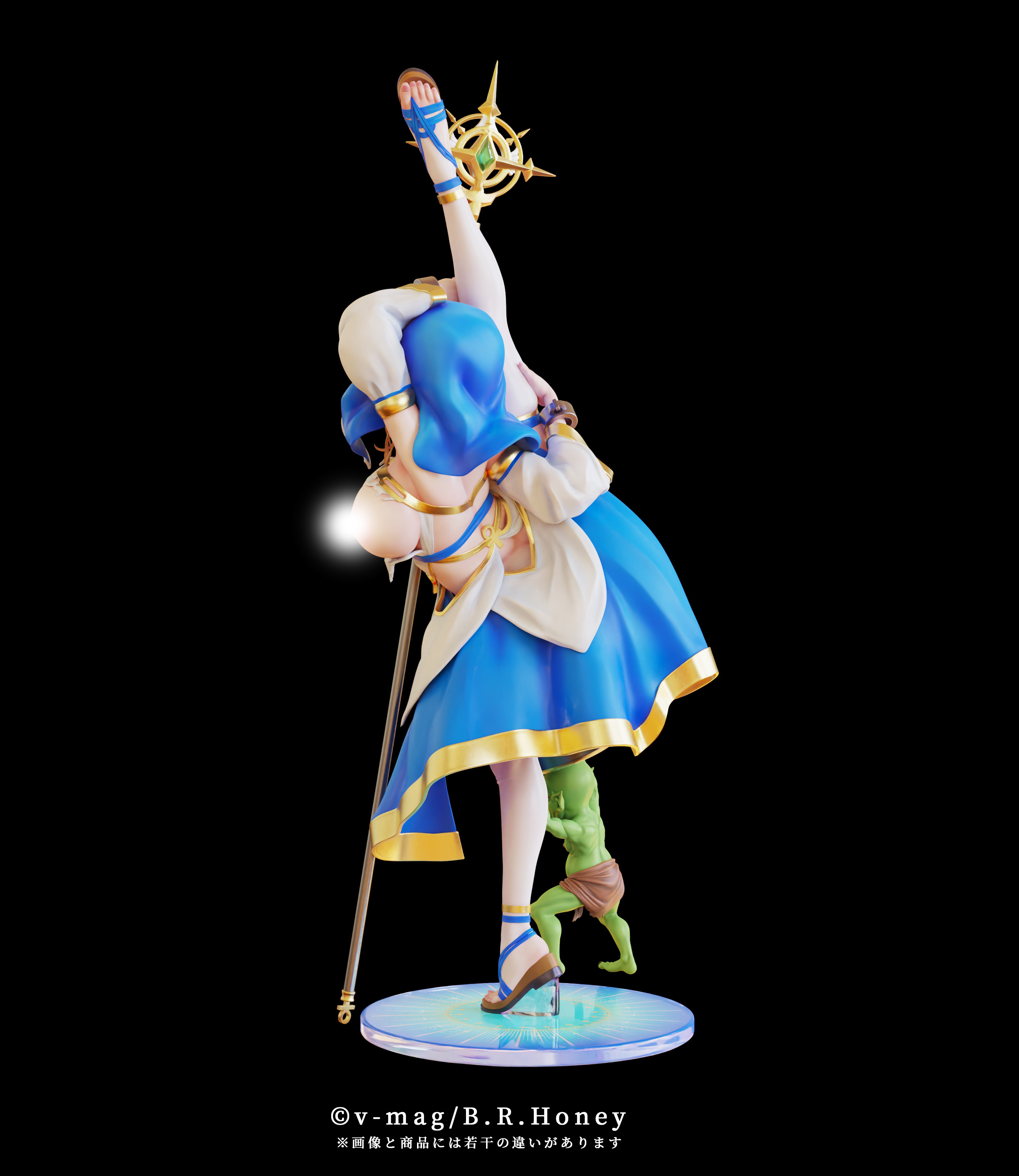 B.R. HONEY. CHARLOTTE THE SAINTESS - EXORCISM POSE 1/6 SCALE FIGURE BONUS EDITION
