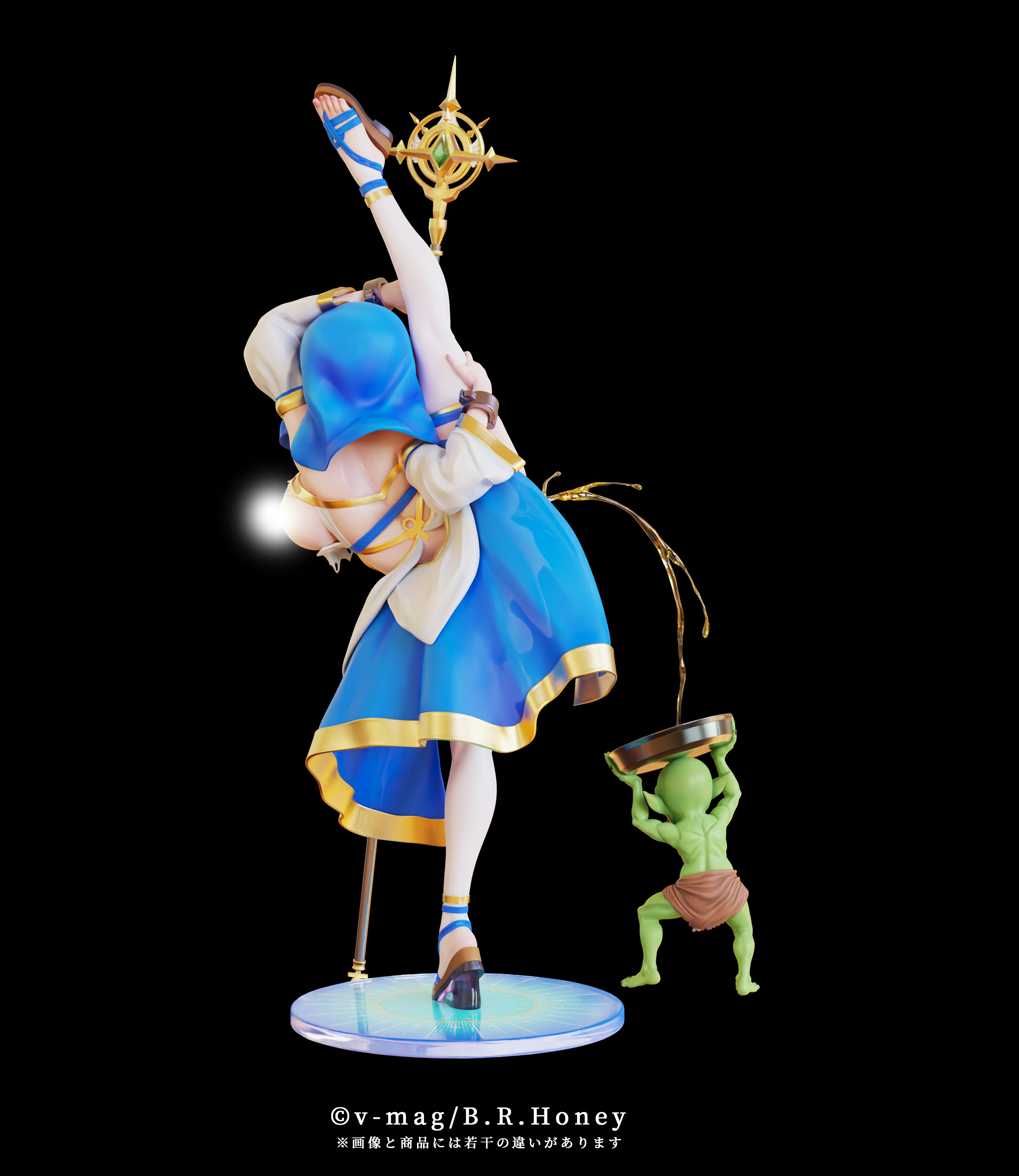 B.R. HONEY. CHARLOTTE THE SAINTESS - EXORCISM POSE 1/6 SCALE FIGURE BONUS EDITION