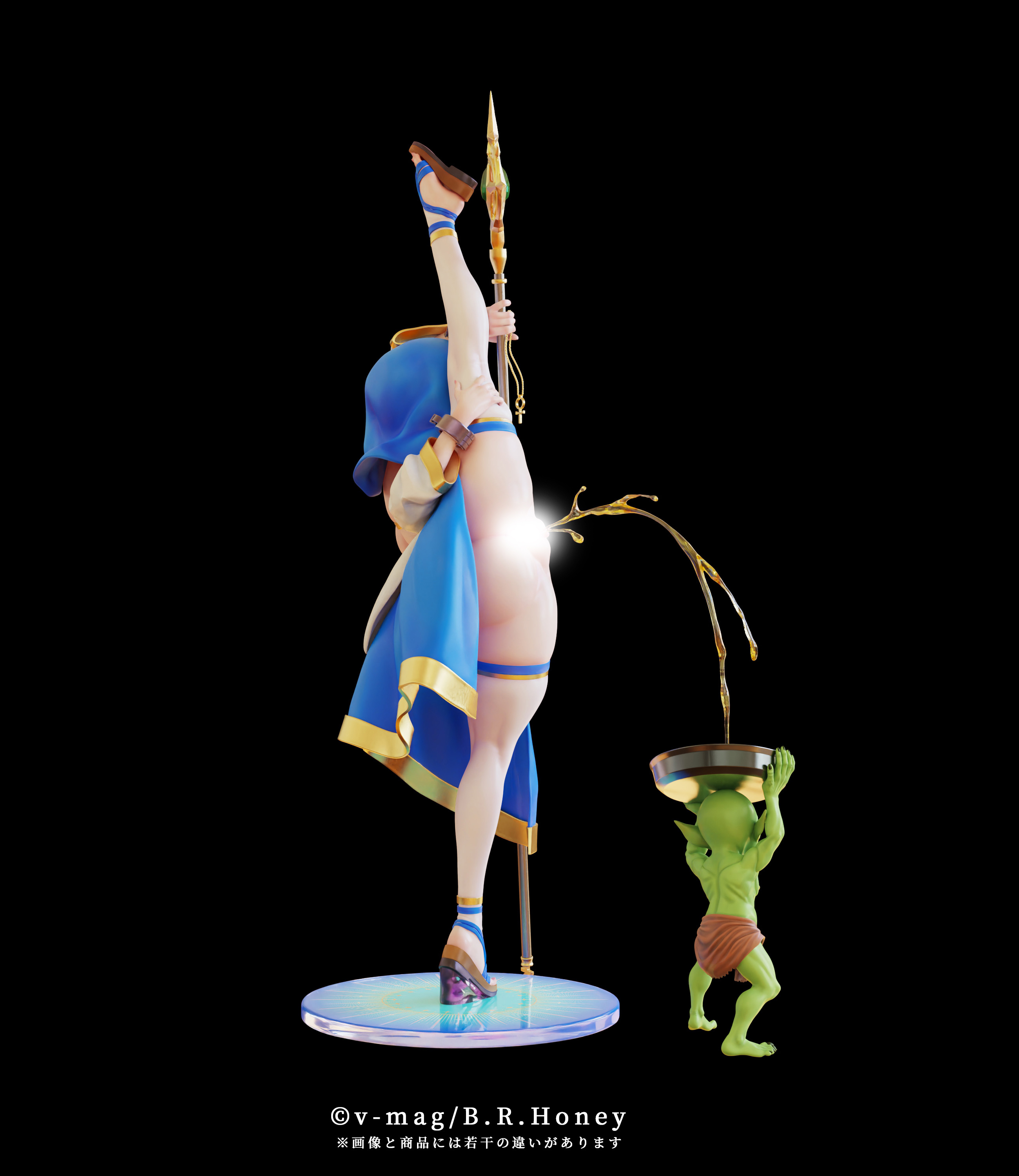 B.R. HONEY. CHARLOTTE THE SAINTESS - EXORCISM POSE 1/6 SCALE FIGURE BONUS EDITION