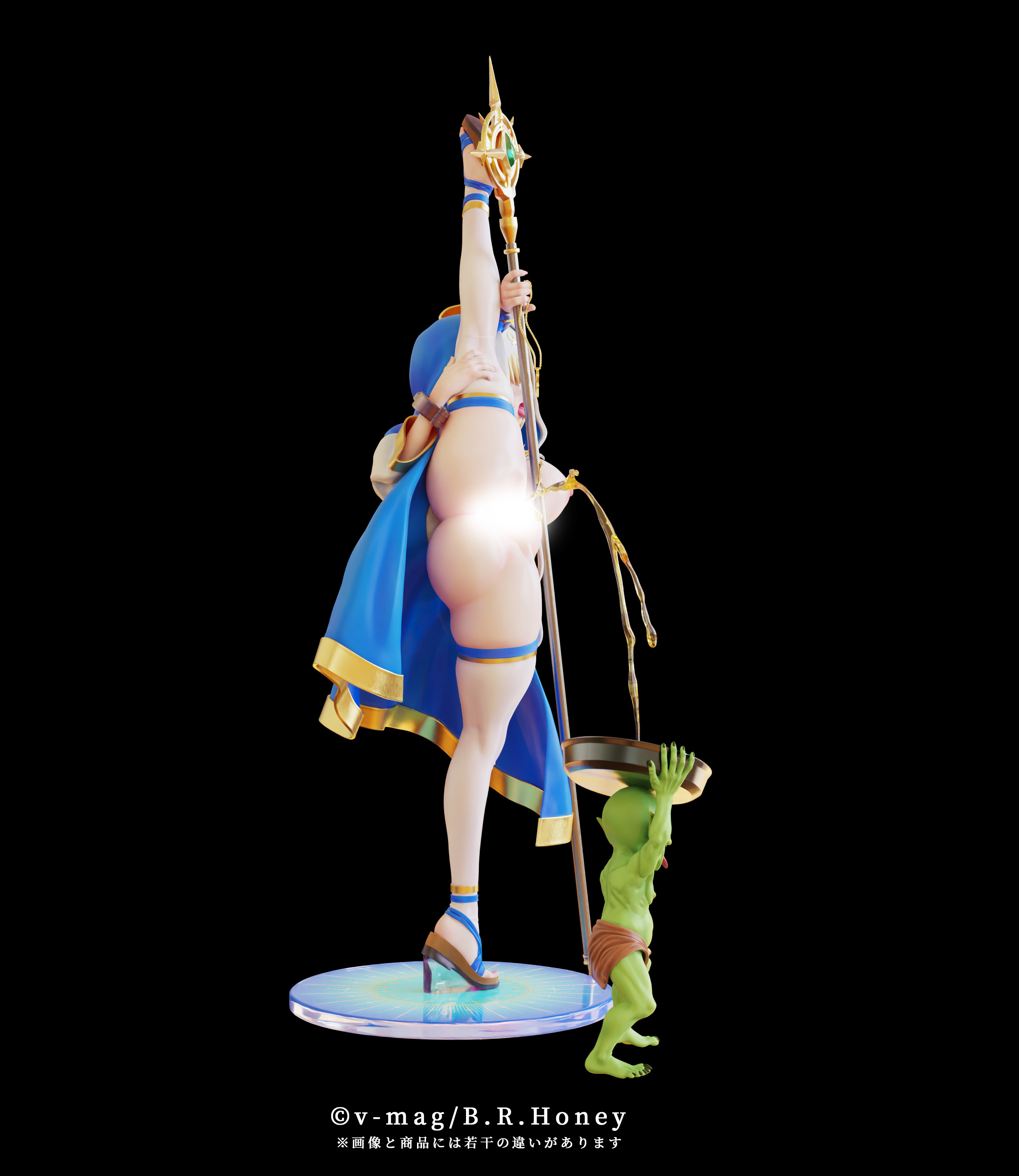 B.R. HONEY. CHARLOTTE THE SAINTESS - EXORCISM POSE 1/6 SCALE FIGURE BONUS EDITION