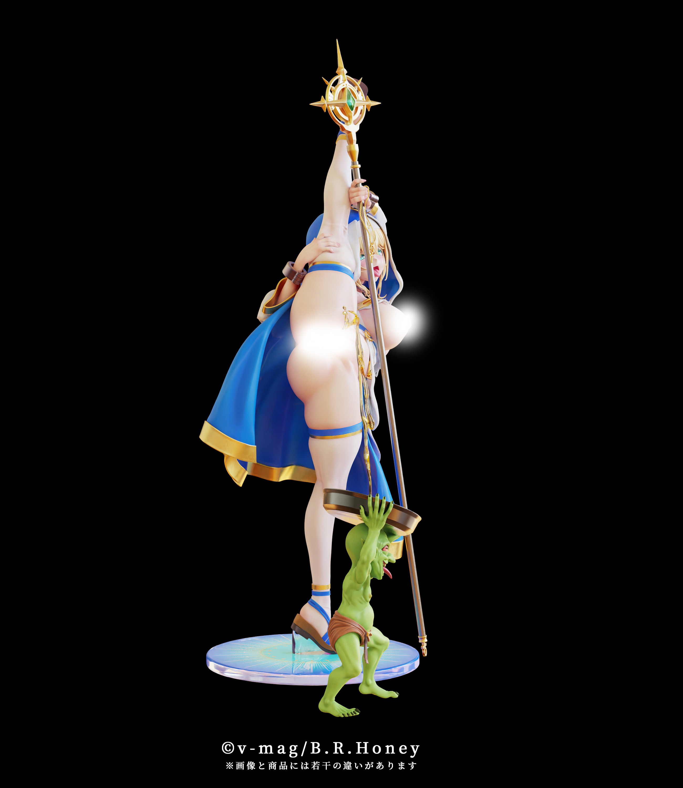 B.R. HONEY. CHARLOTTE THE SAINTESS - EXORCISM POSE 1/6 SCALE FIGURE BONUS EDITION