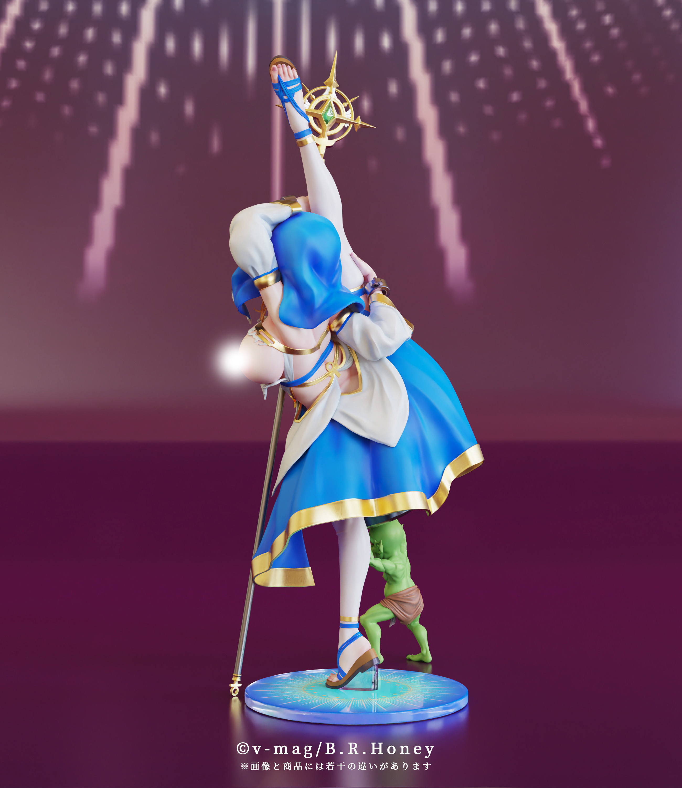 B.R. HONEY. CHARLOTTE THE SAINTESS - EXORCISM POSE 1/6 SCALE FIGURE BONUS EDITION