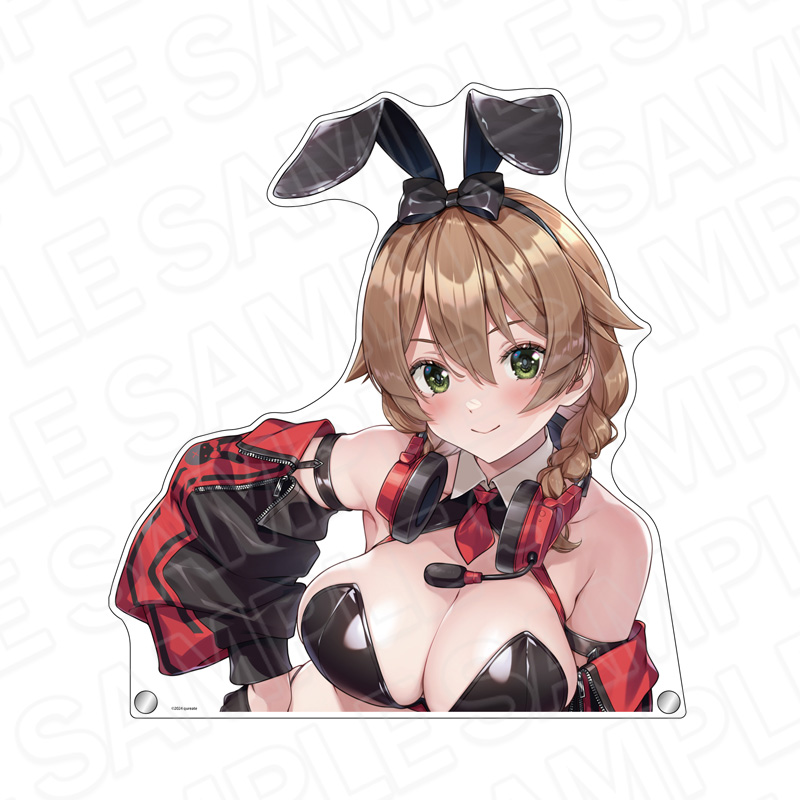 "Bunny Garden" Extra Large Die-cut Acrylic Board Kana Race Queen Ver.