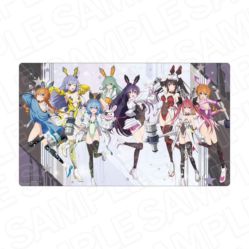 "Date A Live V" Rubber Desk Mat Cyber Bunny Ver.