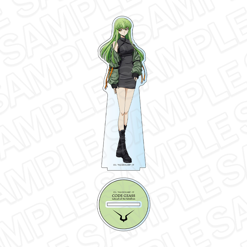 "Code Geass Lelouch of the Rebellion" Deka Acrylic Stand C.C. Street Ver.