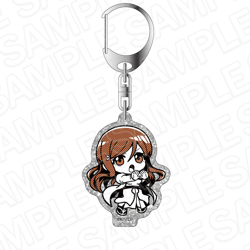 "Bleach" Lame Acrylic Key Chain Monocolor Inoue Orihime