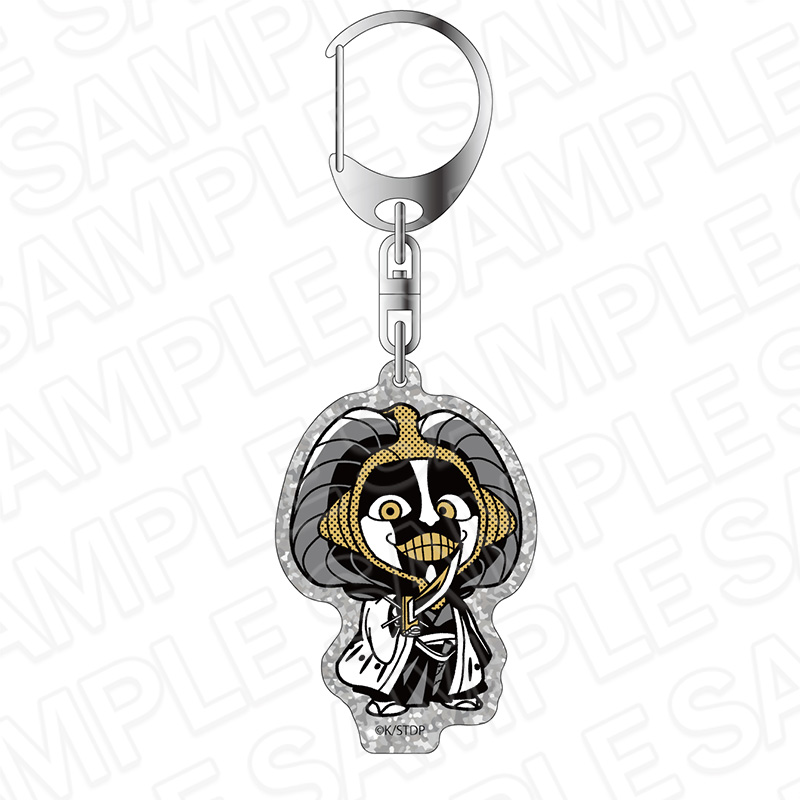"Bleach" Lame Acrylic Key Chain Monocolor Kurotsuchi Mayuri