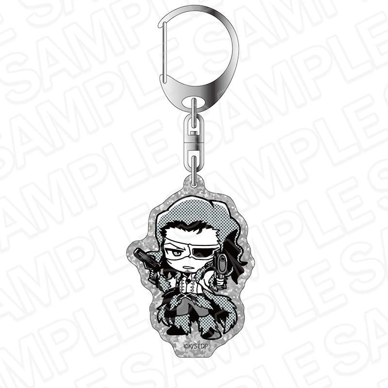 "Bleach" Lame Acrylic Key Chain Monocolor Coyote Starrk