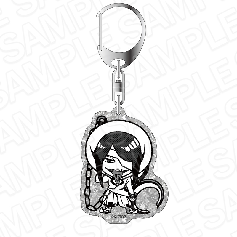 "Bleach" Lame Acrylic Key Chain Monocolor Nnoitra Gilga