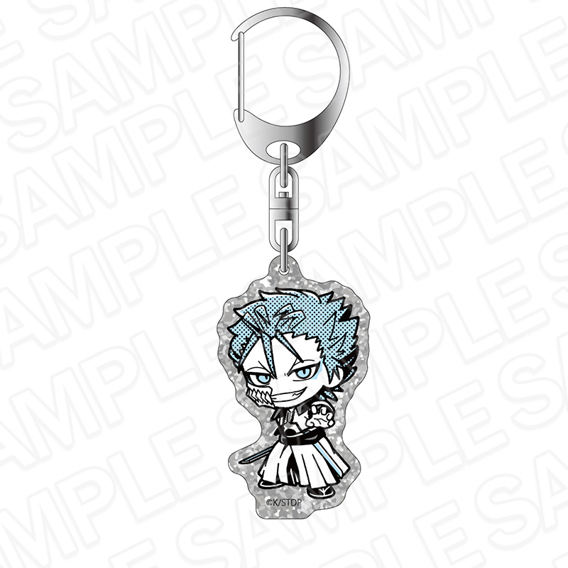 "Bleach" Lame Acrylic Key Chain Monocolor Grimmjow Jaegerjaquez