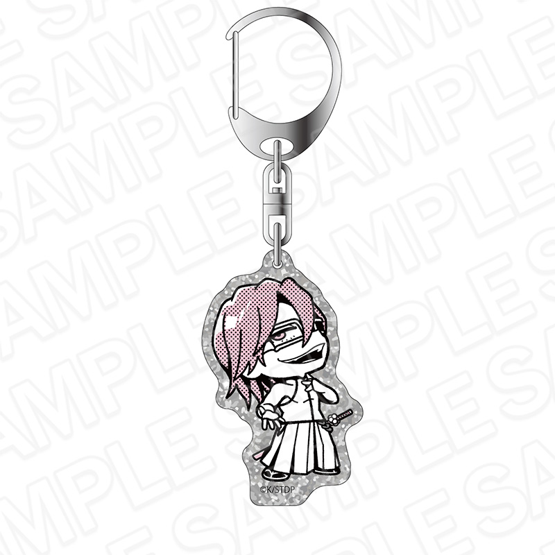 "Bleach" Lame Acrylic Key Chain Monocolor Szayelaporro Granz