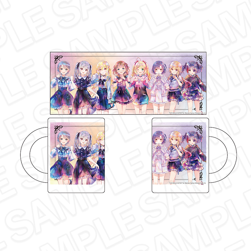 "The Idolmaster Cinderella Girls" Mug Pale Tone Series Subculture Fashion Ver.