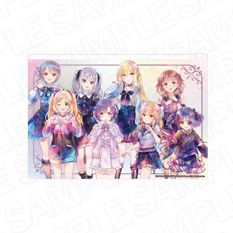 "The Idolmaster Cinderella Girls" Clear Pouch Pale Tone Series Subculture Fashion Ver.