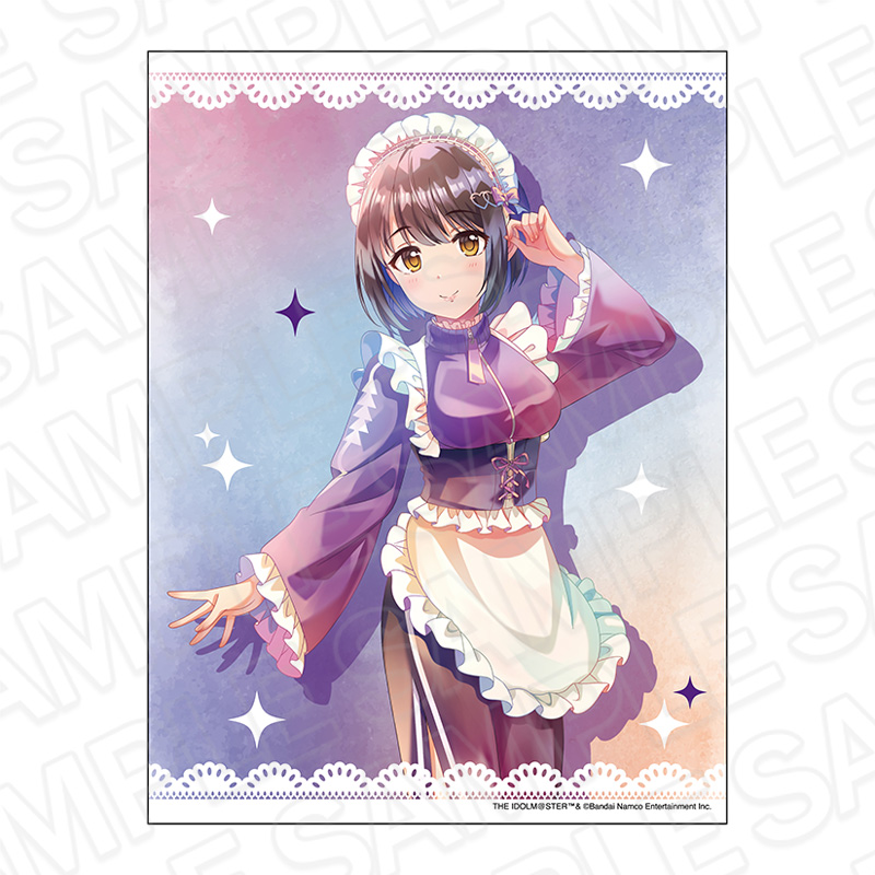 "The Idolmaster Cinderella Girls" Canvas Plate Pale Tone Series Takafuji Kako Jersey Maid Ver.