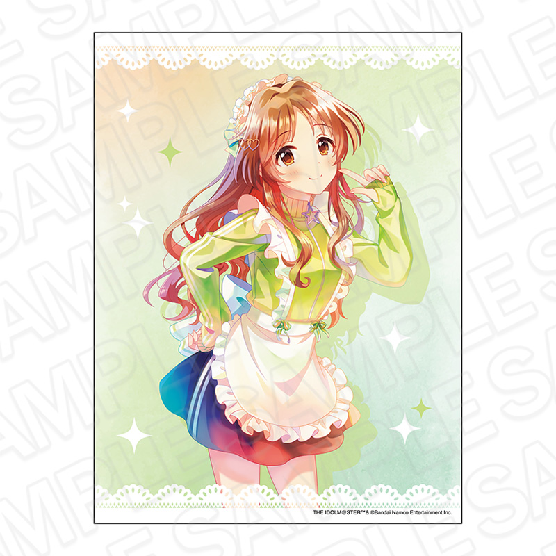 "The Idolmaster Cinderella Girls" Canvas Plate Pale Tone Series Takamori Aiko Jersey Maid Ver.