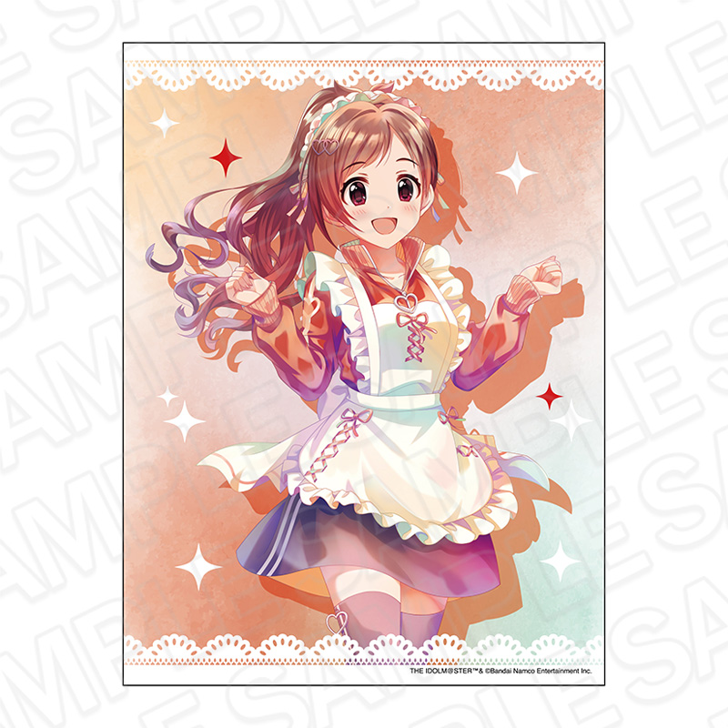 "The Idolmaster Cinderella Girls" Canvas Plate Pale Tone Series Tsujino Akari Jersey Maid Ver.