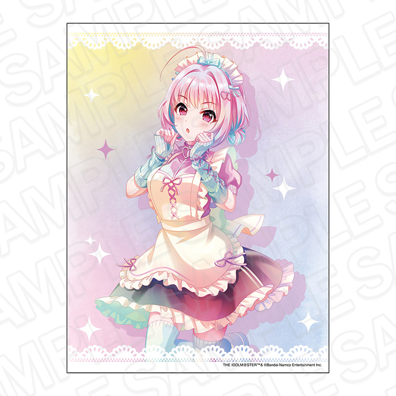 "The Idolmaster Cinderella Girls" Canvas Plate Pale Tone Series Yumemi Riamu Jersey Maid Ver.