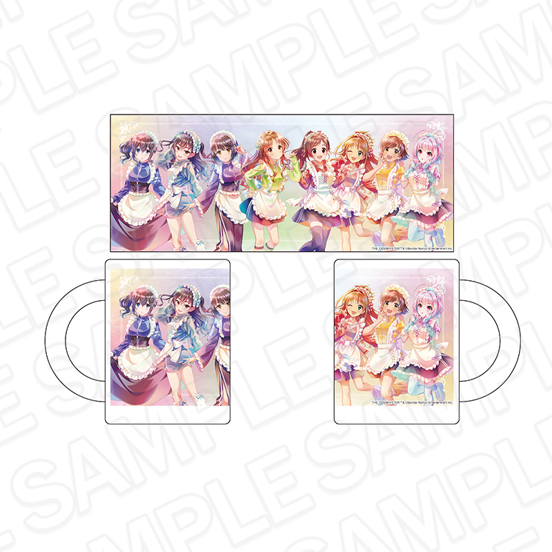"The Idolmaster Cinderella Girls" Mug Pale Tone Series Jersey Maid Ver.