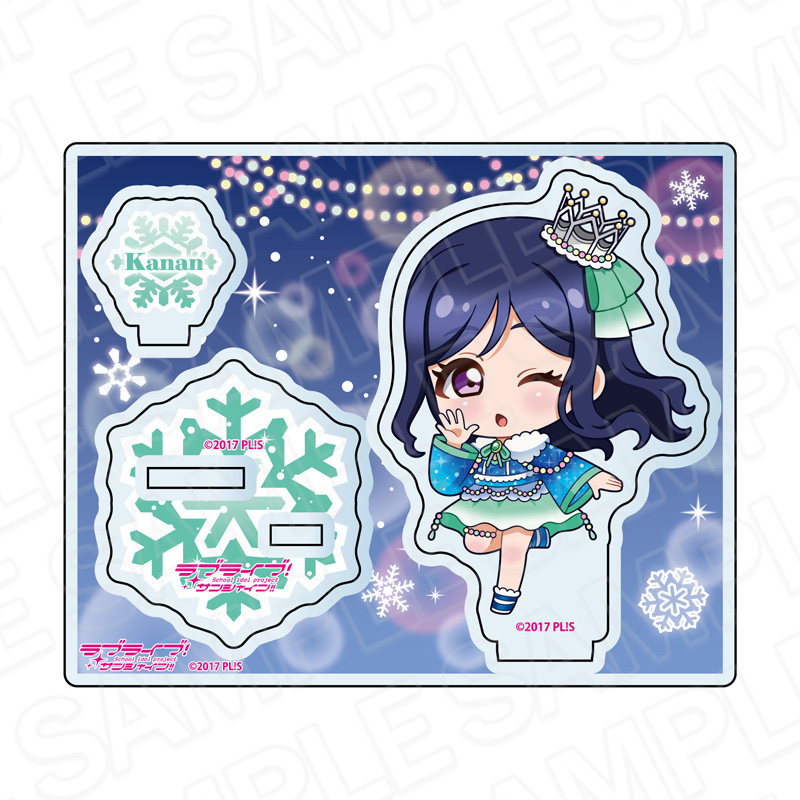 "Love Live! Sunshine!!" Acrylic Stand Matsuura Kanan Illumination Deformed Ver.