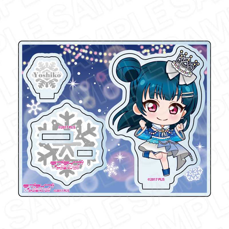 "Love Live! Sunshine!!" Acrylic Stand Tsushima Yoshiko Illumination Deformed Ver.