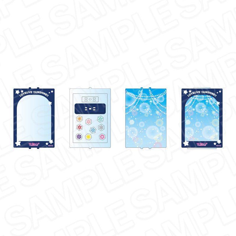 "Love Live! Sunshine!!" Acrylic Frame Illumination Deformed Ver.
