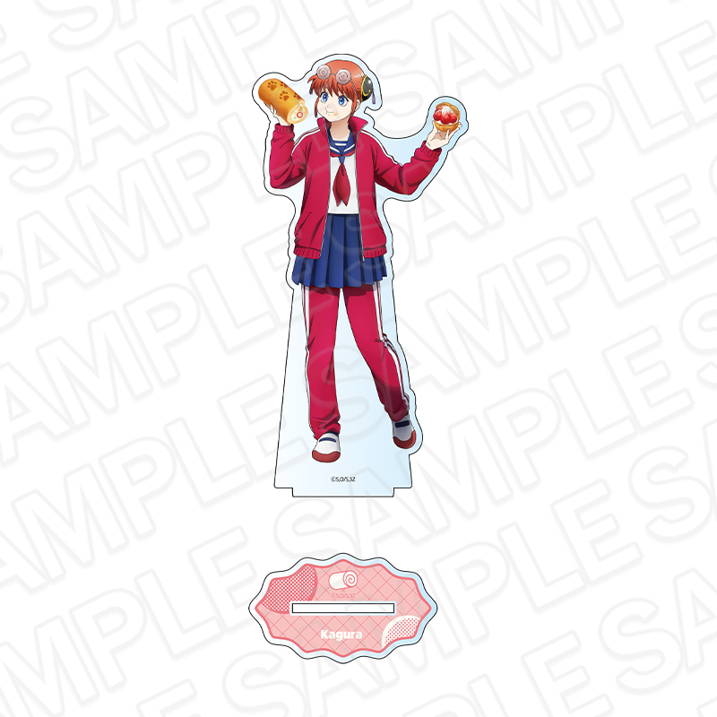"3-Z Class Ginpachi-sensei" Deka Acrylic Stand Kagura Sweets Ver.