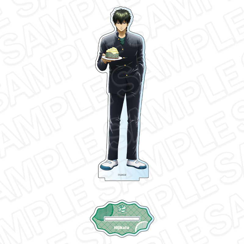 "3-Z Class Ginpachi-sensei" Deka Acrylic Stand Hijikata Toushirou Sweets Ver.