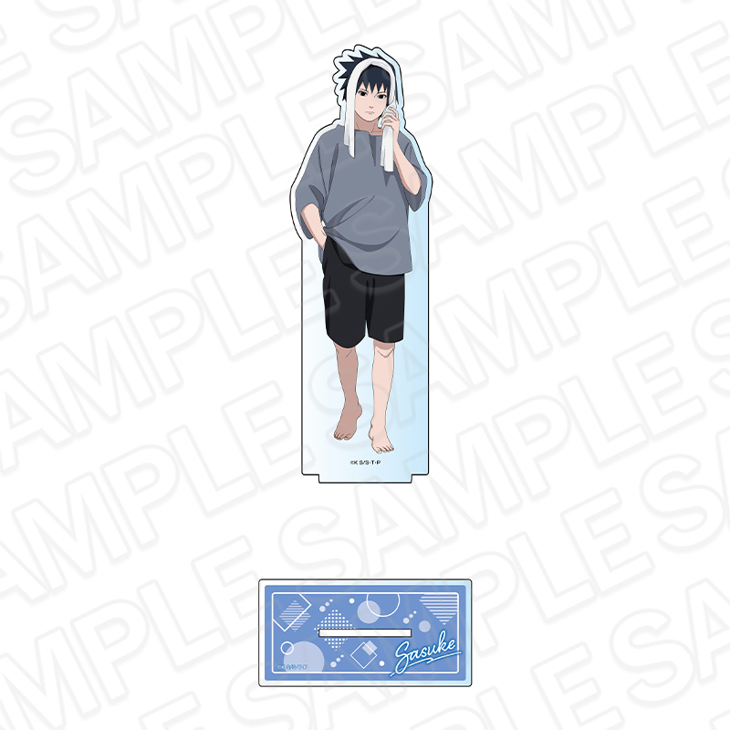 "NARUTO -Shippuden-" Deka Acrylic Stand Uchiha Sasuke Morning Ver.