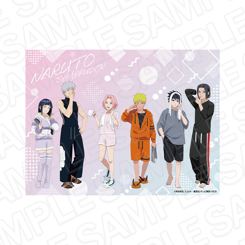 "NARUTO -Shippuden-" Canvas Plate Morning Ver.