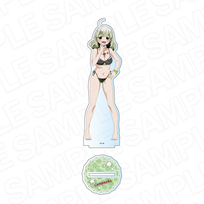 "Gushing Over Magical Girls" Deka Acrylic Stand Leoparde B Gal Ver.