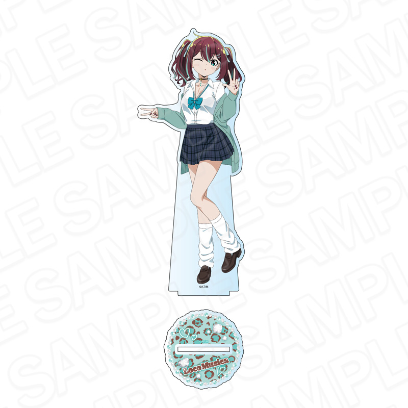 "Gushing Over Magical Girls" Deka Acrylic Stand Loco Musica A Gal Ver.