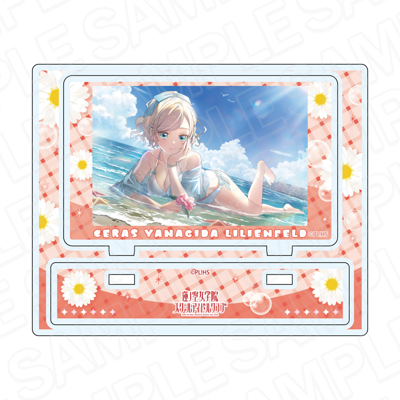 "Love Live! Hasu no Sora Jogakuin School Idol Club" Acrylic Stand Ceras Yanagida Lilienfeld Fusion Crust Vol. 1