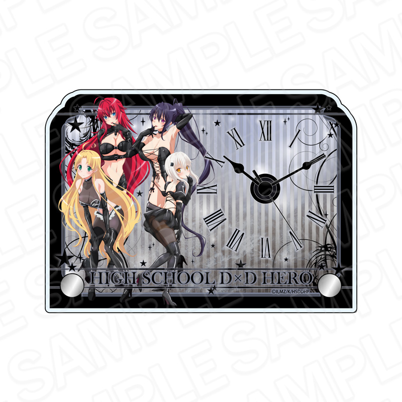 "High School DxD Hero" Mini Acrylic Clock Bondage Ver.