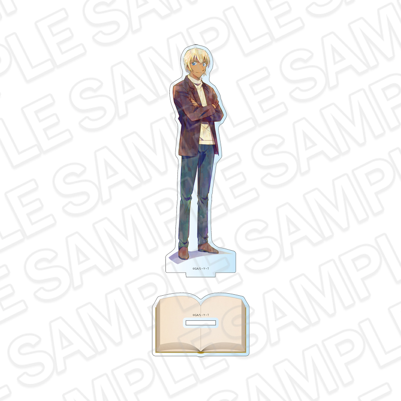 "Detective Conan" Hologram Acrylic Figure Pale Tone Series Amuro Toru Vol. 6