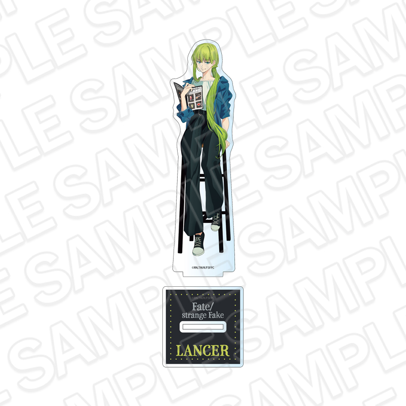 "Fate/strange Fake" Acrylic Figure Lancer Cafe Ver.