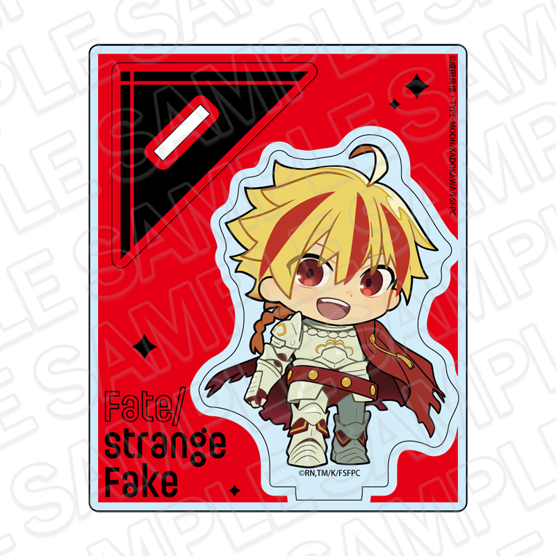 "Fate/strange Fake" Acrylic Stand Saber Mini Character Ver.