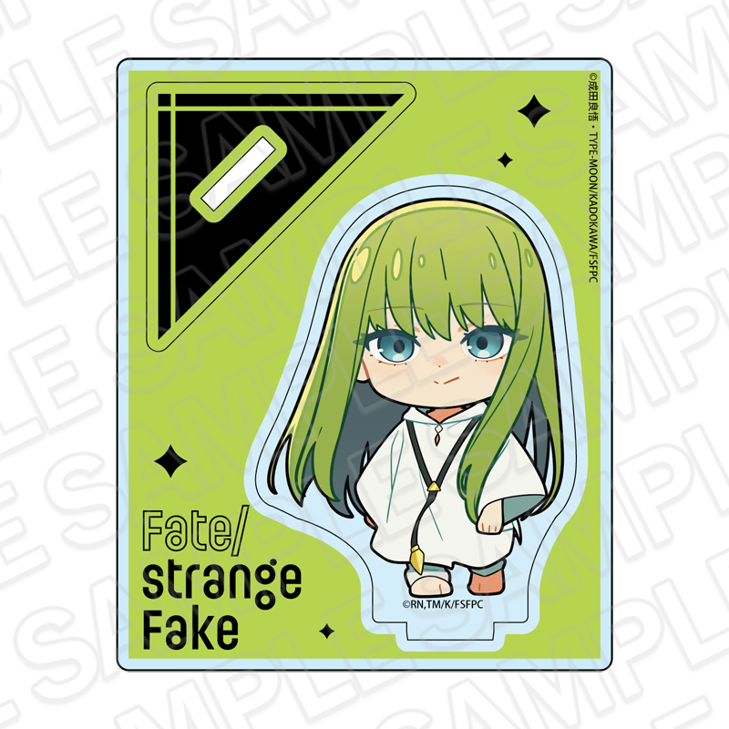 "Fate/strange Fake" Acrylic Stand Lancer Mini Character Ver.