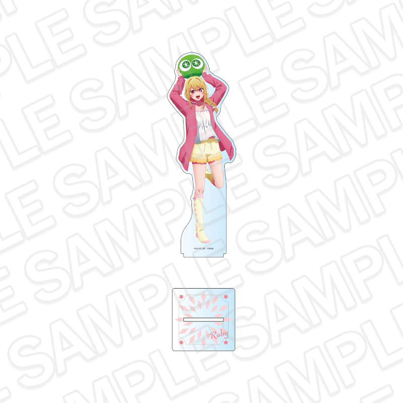 "Oshi no Ko" x "Puyo Puyo" Deka Acrylic Stand Ruby