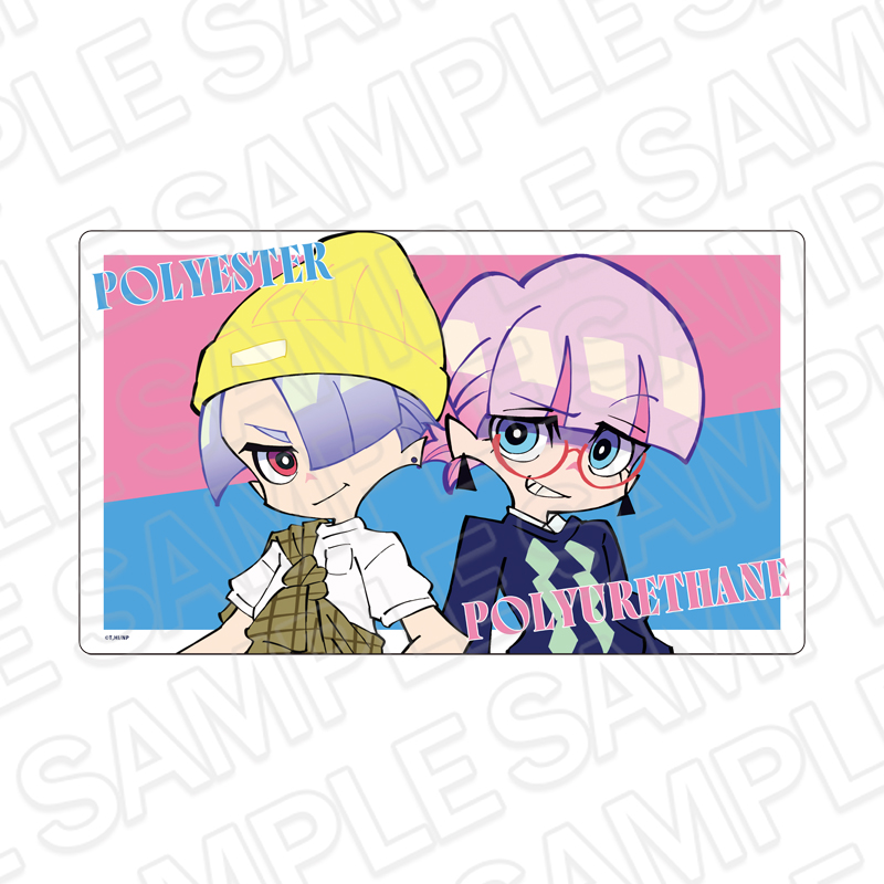 "New Panty & Stocking with Garterbelt" Rubber Desk Mat Polyester & Polyurethane Outing Ver